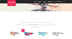 Desktop Screenshot of marpeopticos.com